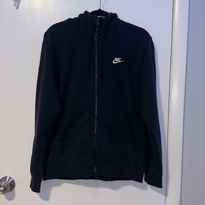 Nike Men’s zip up fleece sweater. Size Small.